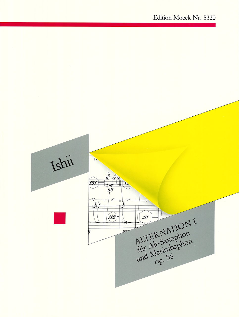 Ishii, Alternation 1, op. 58 (ASax,Mar) (Moeck/Mannheimer Musikverlag)