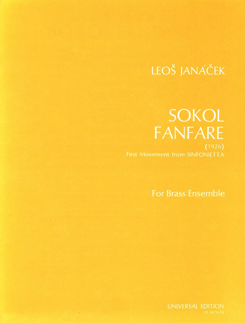 Janacek, Sokol Fanfare (13-part,Timp) (Universal)