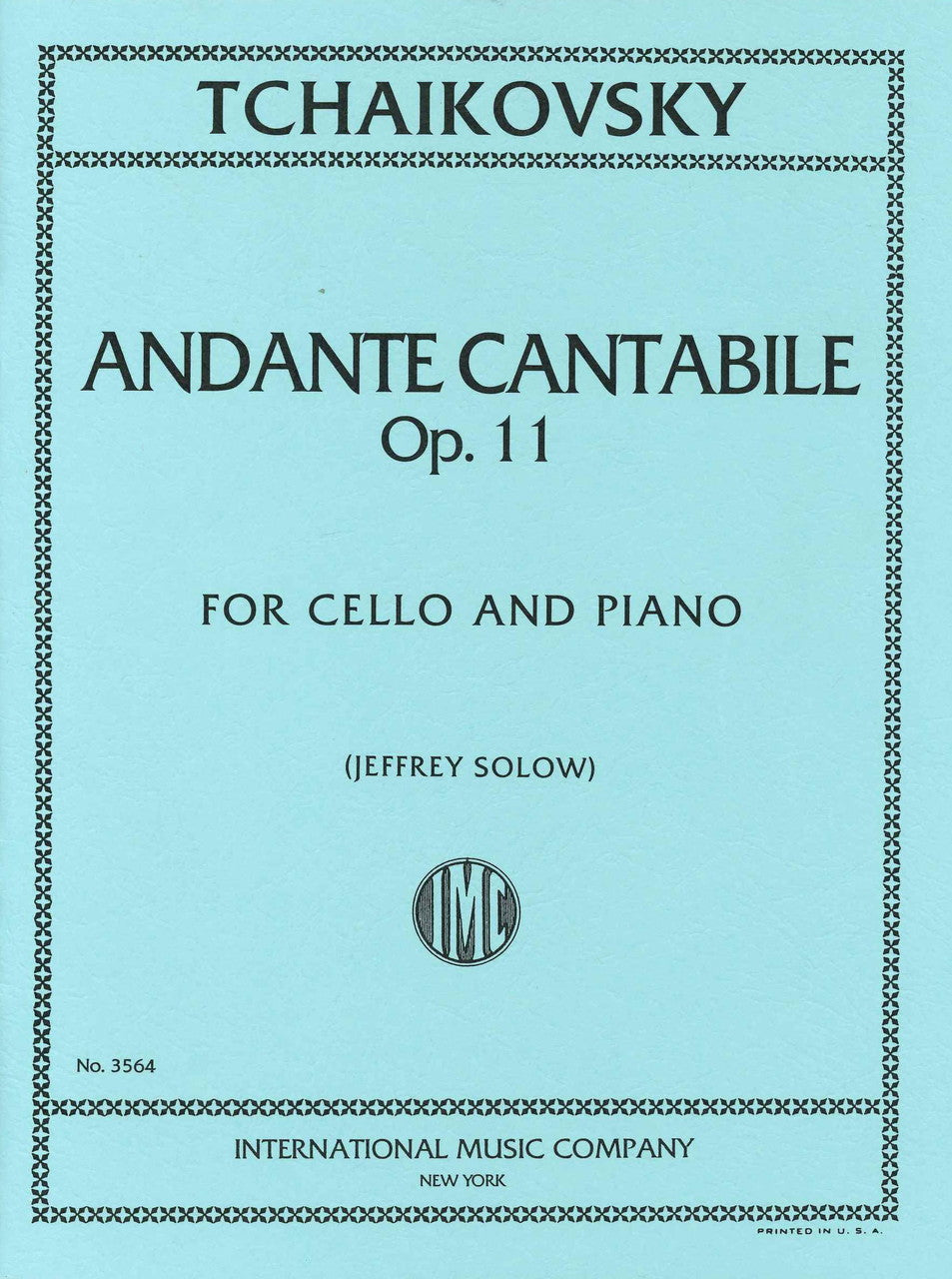 Tchaikovsky, Andante cantabile (IMC)