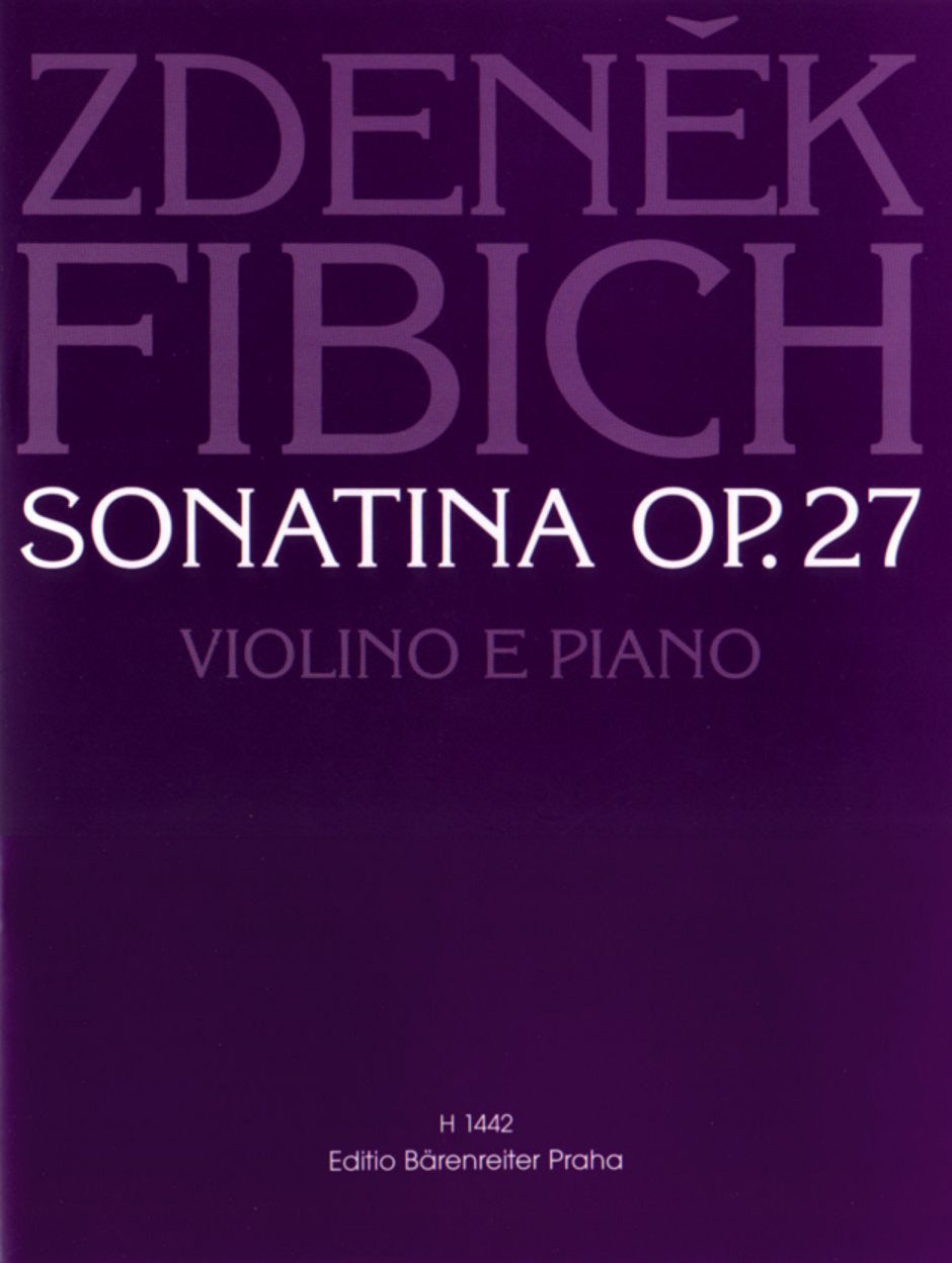Fibich, Sonatina op. 27 (Supraphon)