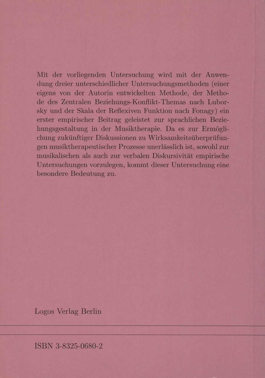 Dahl, Verbale Indikatoren von Verandeung (Logos Berlin)