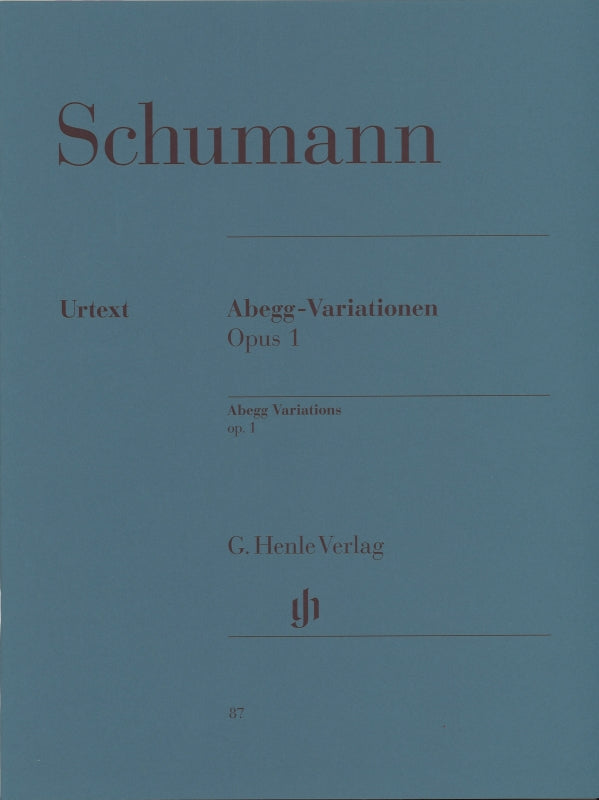 Schumann, op. 1 Abegg-Variationen (Henle)