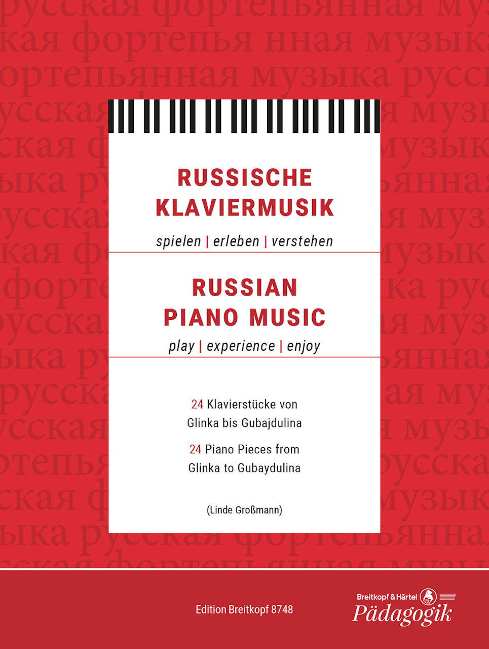 Russische Klaviermusik: 24 Klavierstucke (Breitkopf)