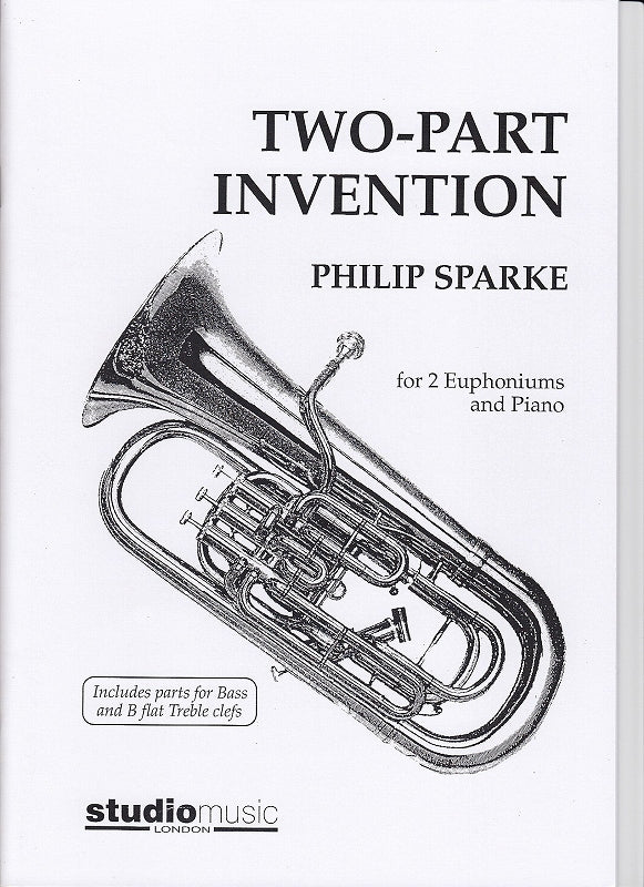 Sparke, Two-part Invention (2Euph,Pf) (Studio Music)
