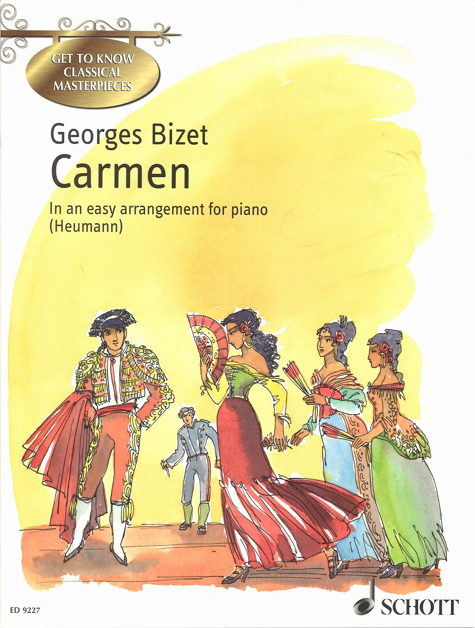Bizet, Carmen: In an easy arrangement (Schott)
