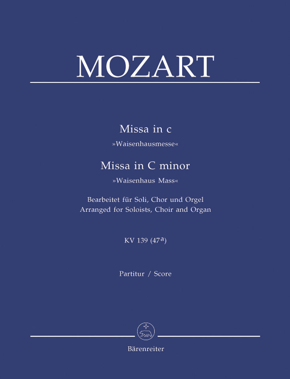 Mozart, Missa KV 139 'Waisenhausmesse' (Barenreiter)