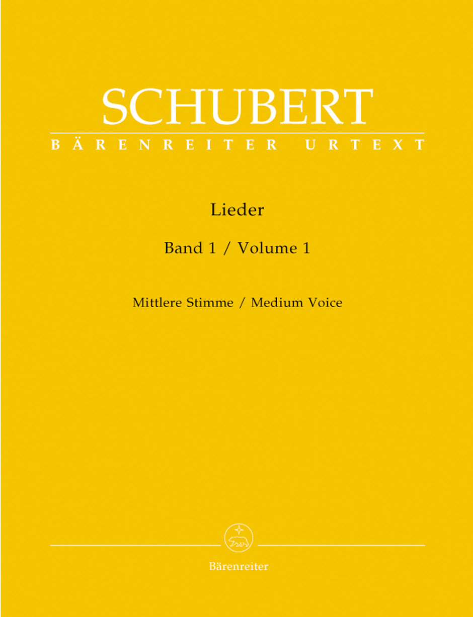 Schubert, Lieder 1 (Med) (Barenreiter)