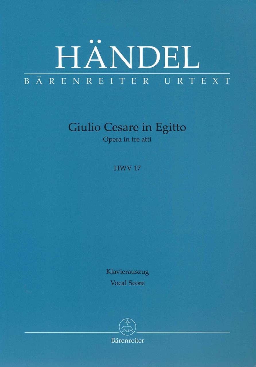 Handel, HWV 17 Giulio Cesare in Egitto (Barenreiter)