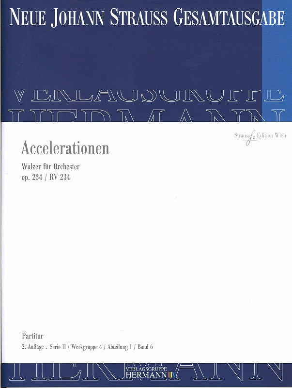 Strauss,J., Accelerationen op. 234 (Strauss Edition Wien)