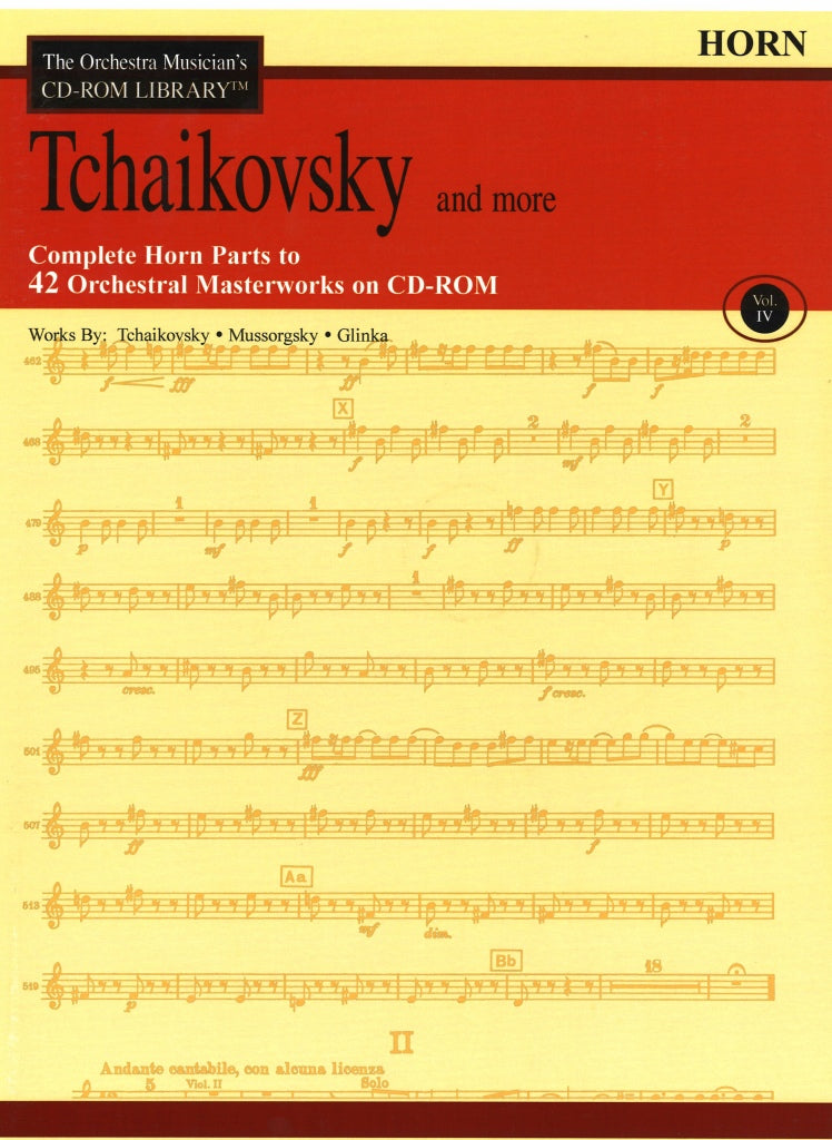 Orchestra Musician's CD-ROM 4 Hn (CD Sheet Music)