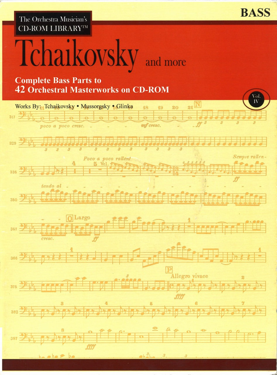 Orchestra Musician's CD-ROM Library 4 CB (CD Sheet Music)