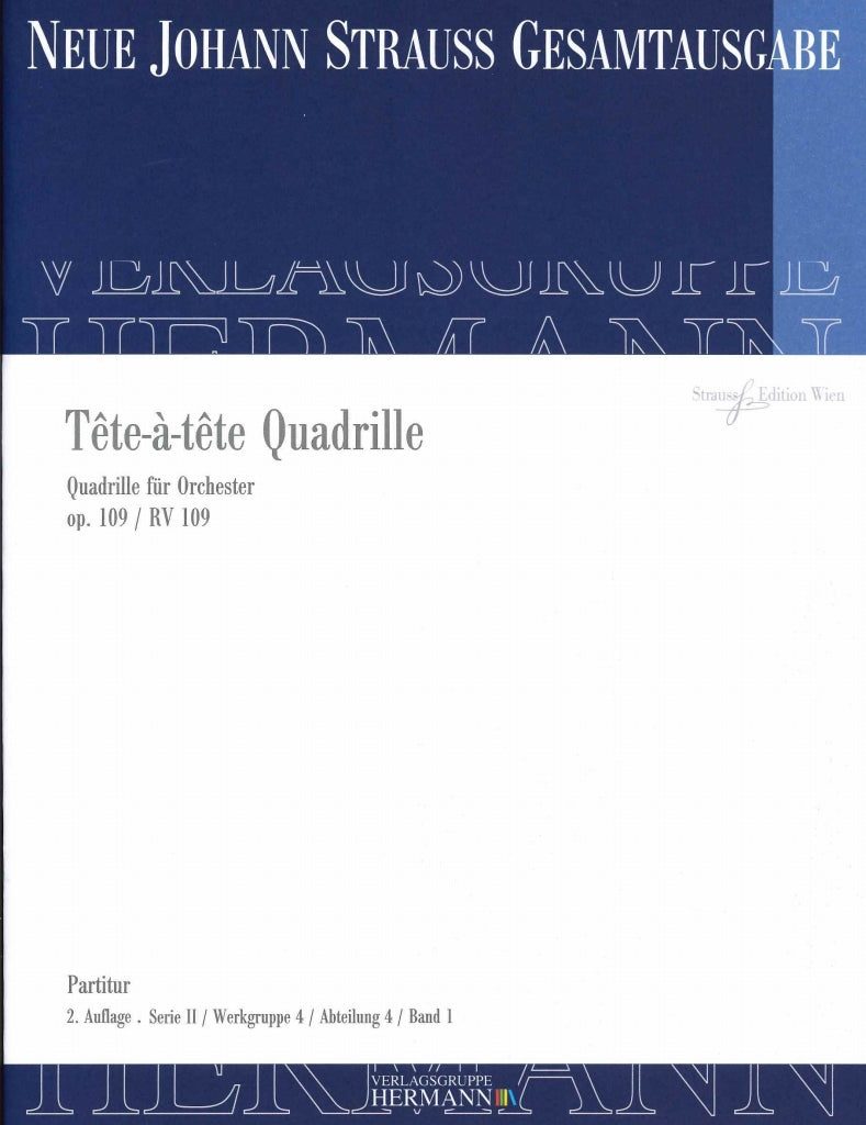Strauss,J., Tete-a-tete Quadrille (Strauss Edition Wien)