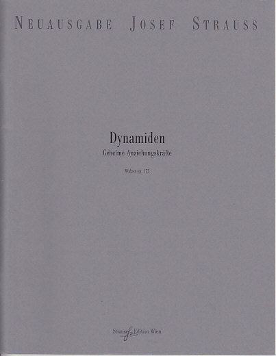 Strauss,Jos., Dynamiden, Walzer op. 173 (Strauss Edition Wien)