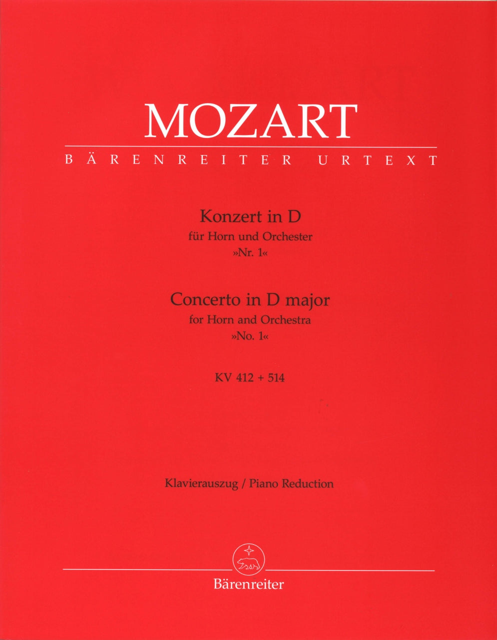 Mozart, Concerto KV 412+514 (No. 1) (Barenreiter)