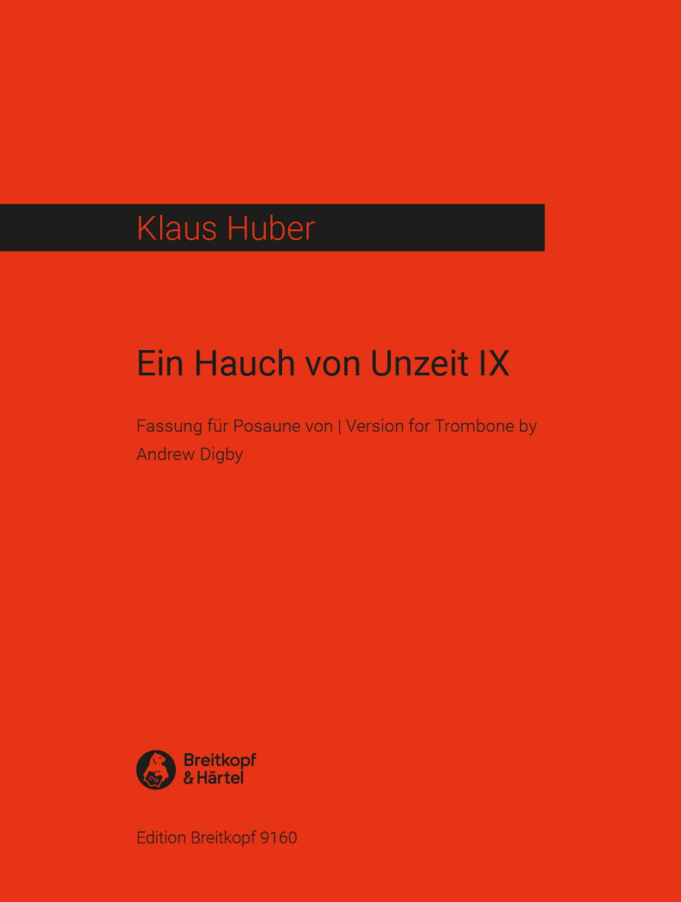 Huber, Ein Hauch von Unzeit IX (Breitkopf)