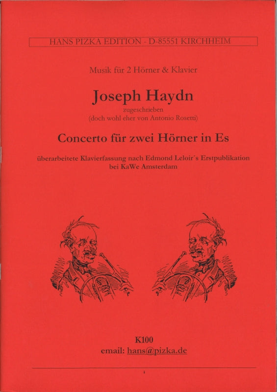 Haydn, Concerto in Eb (2Hn,Pf) (Pizka)