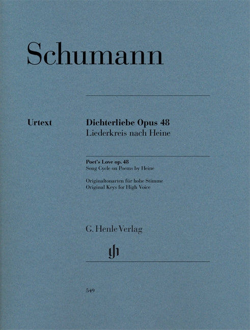 Schumann, Dichterliebe op. 48 (Henle)