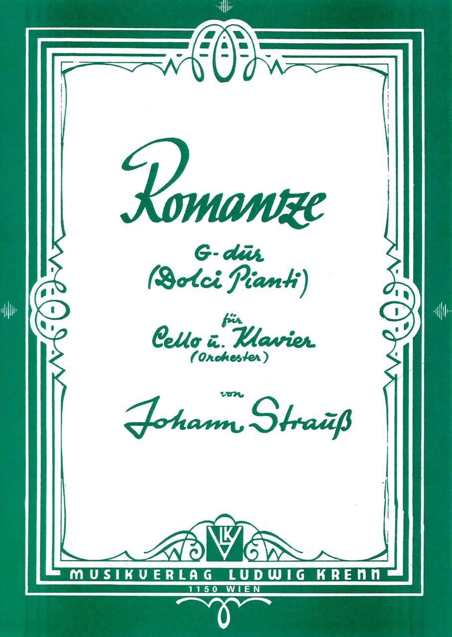 Strauss,J., Romanze G-dur: Dolci Pianti (Krenn)