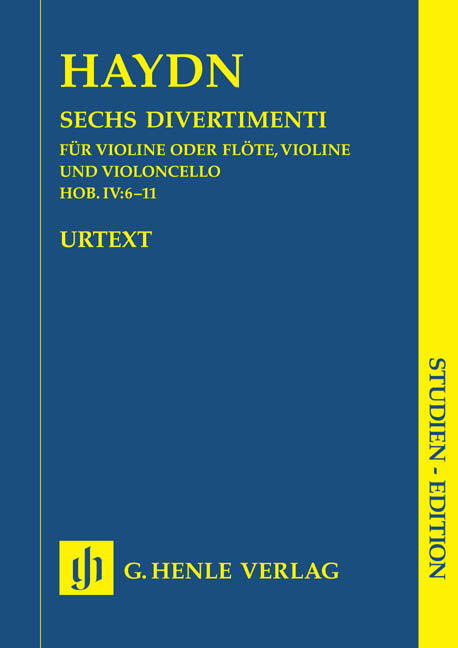 Haydn, 6 Divertimenti Hob. 4/6-11 (Henle)