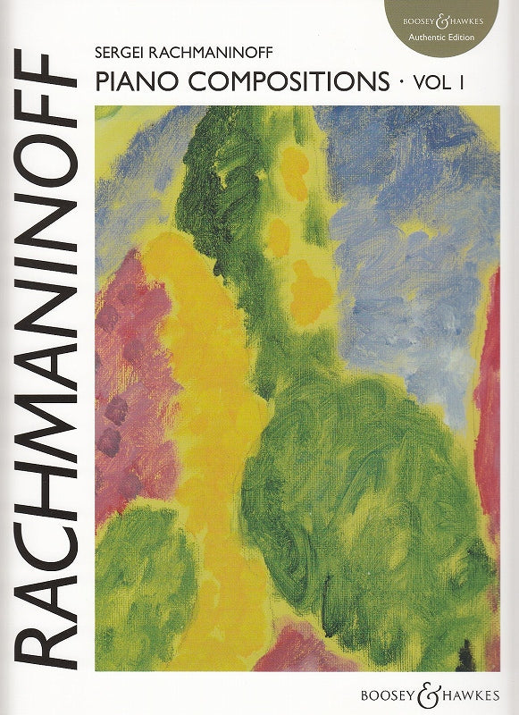 Rachmaninoff, Piano Compositions 1 (rev) (Boosey)