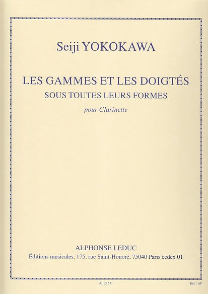 Yokokawa, Gammes et les Doigtes (Leduc)