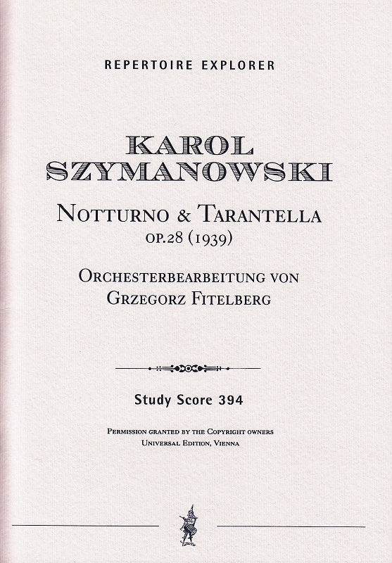 Szymanowski, Notturno und Trantella (Hoflich)
