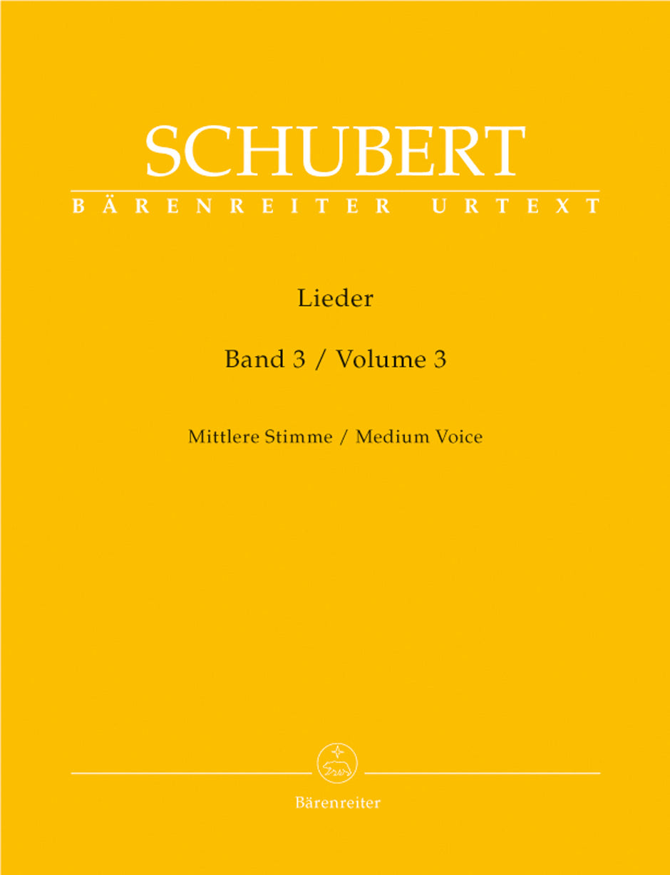 Schubert, Lieder 3: op. 80-98 (Med) (Barenreiter)