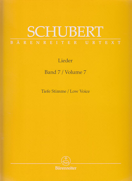 Schubert, Lieder 7 (Med) (Barenreiter)