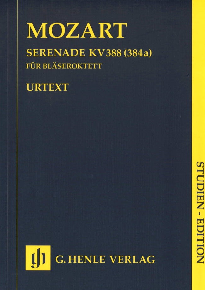 Mozart, Serenade KV 388(384a) c-moll (Henle)