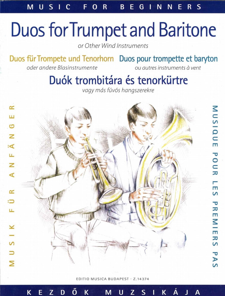 Duos for Trumpet & Baritone (Editio Musica Budapest)