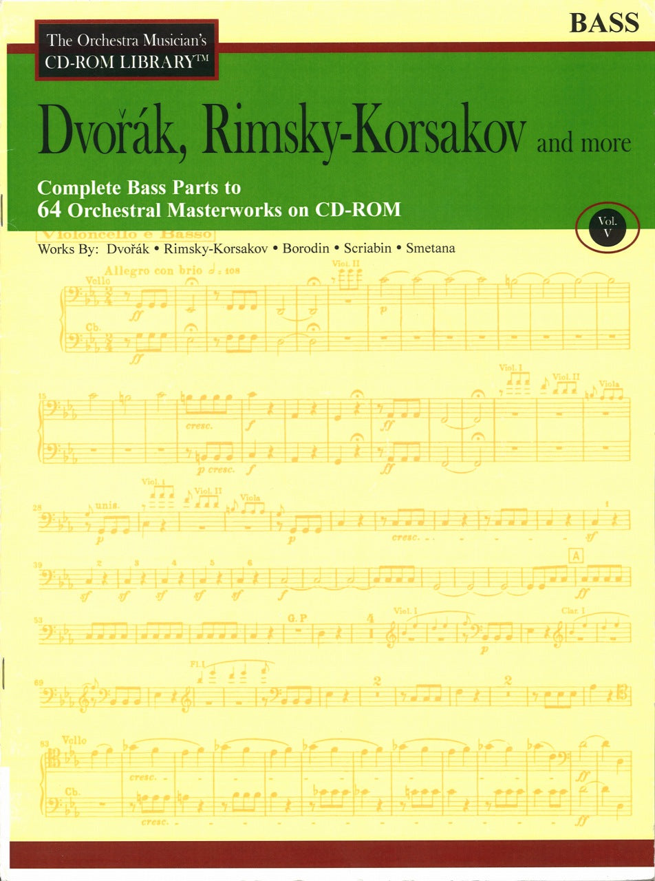 Orchestra Musician's CD-ROM Library 5 CB (CD Sheet Music)