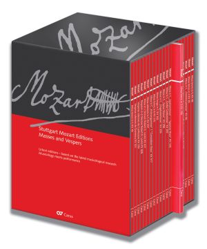 Mozart, Samtliche Messen und Vespern (Carus)