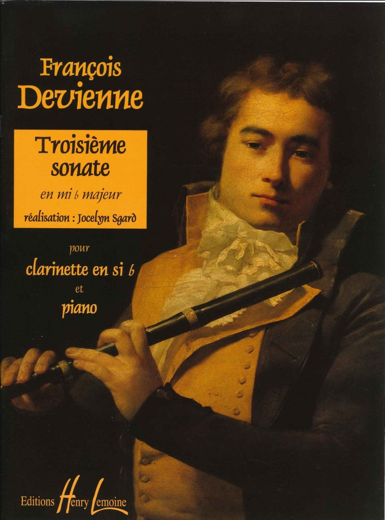 Devienne, Sonate No. 3 en mi bemol (Lemoine)