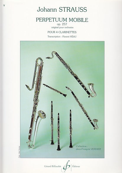 Strauss,J., Perpetuum mobile (3Bb,BsCl) (Billaudot)
