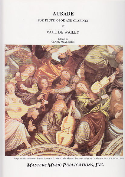 Wailly, Aubade (Fl,Ob,Cl) (Masters Music)