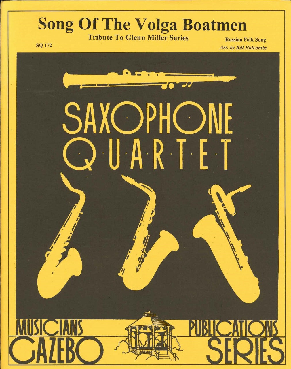 Song of the Volga Boatman (SATBr Sax) (Musicians Publications)