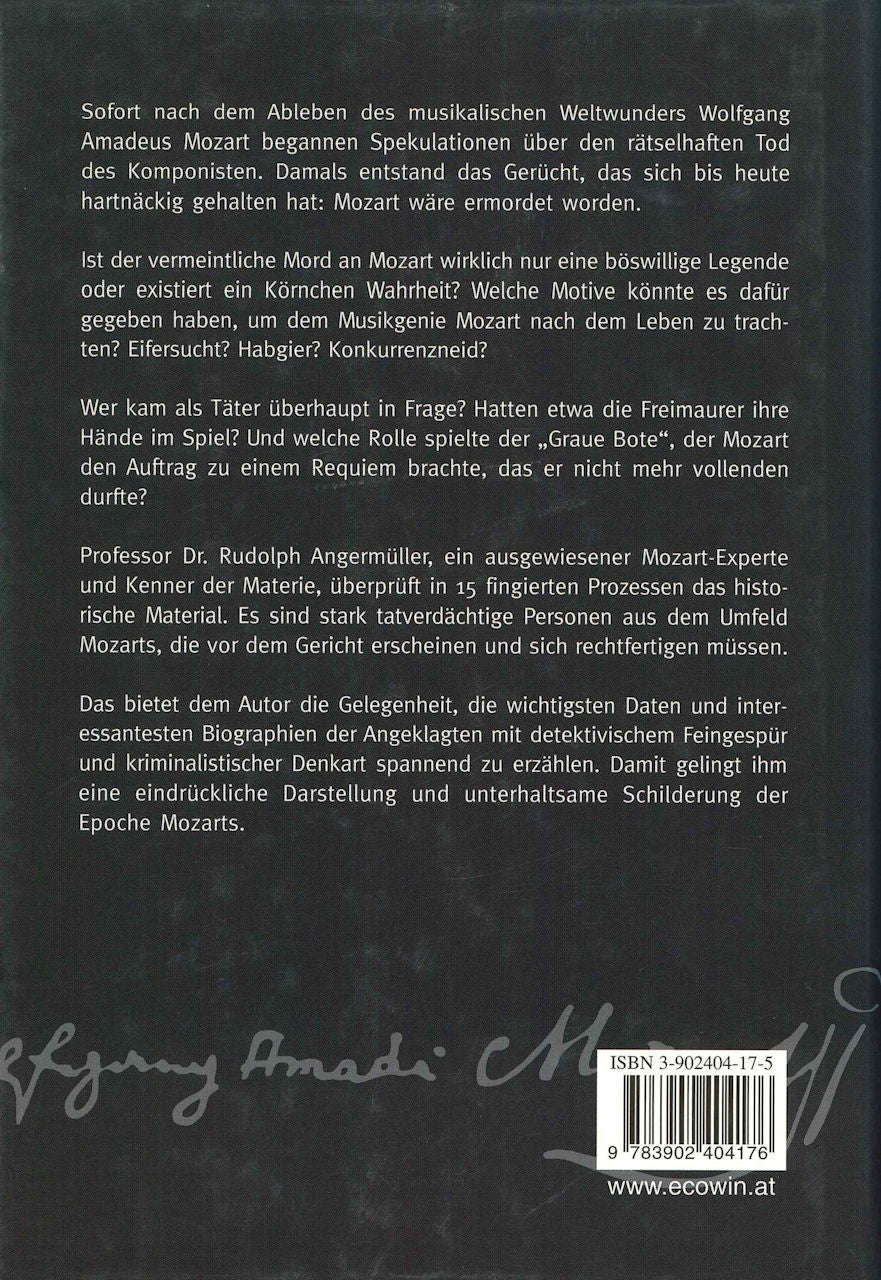 Angermuller, Mozart muss sterben (Ecowin)