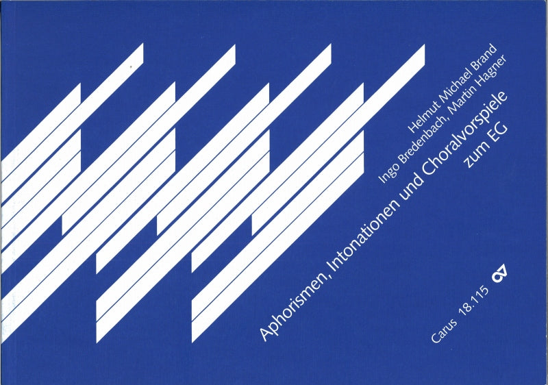 Aphorismen, Intonationen... zum EG, 1 (Carus)