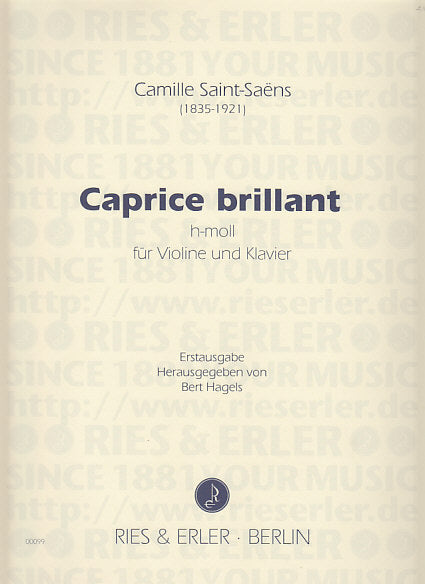 Saint-Saens, Caprice brillant h-moll (Ries & Erler)