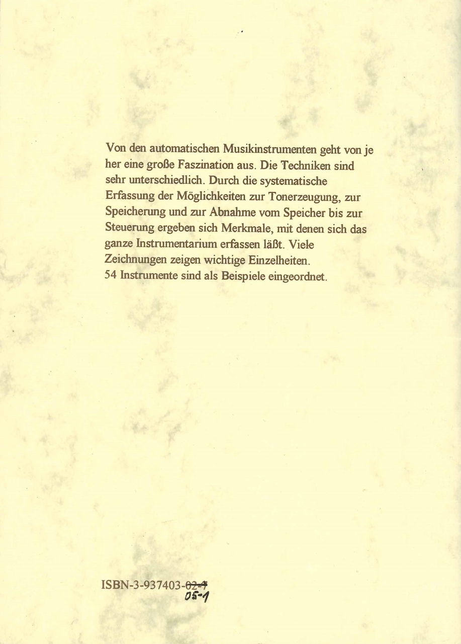 Simon, Zur Systematik der automatischen (Peter Simon)