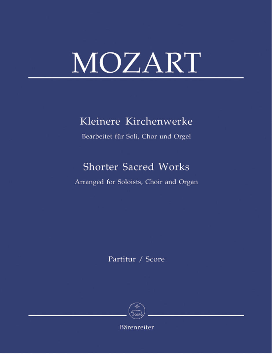 Mozart, Shorter Sacred Works (SATB,Org) (Barenreiter)