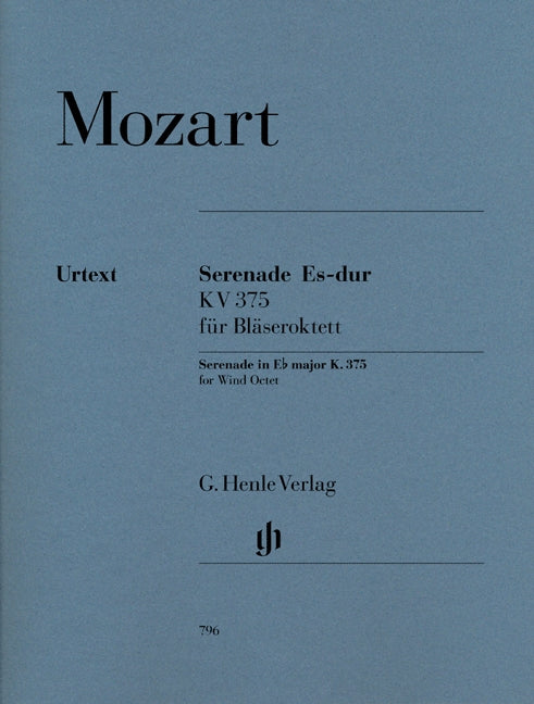 Mozart, Serenade KV 375 in Eb (Octet) (Henle)