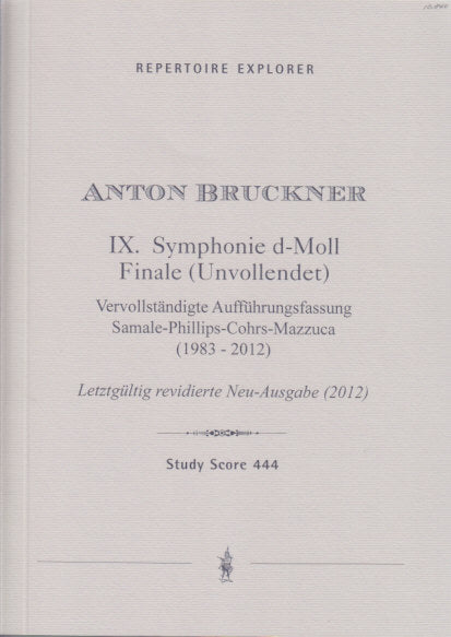 Bruckner, Symphonie Nr. 9, Finale (SPCM) (Hoflich)