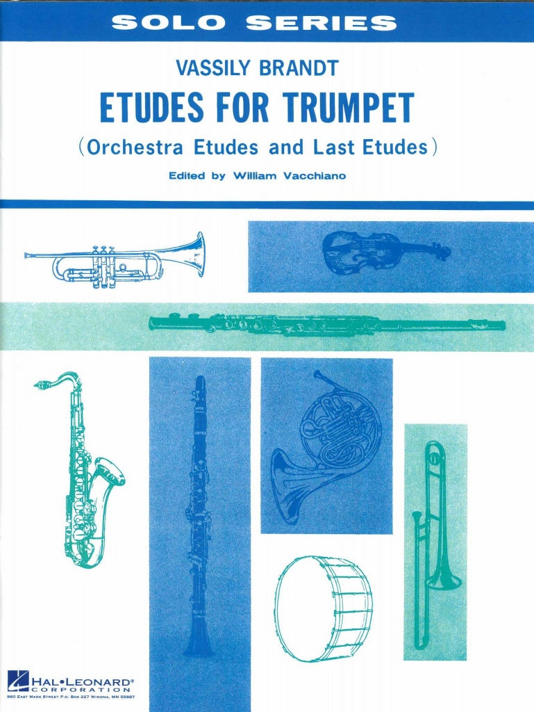 Brandt, Etudes for Trumpet (Vacchiano) (Hal Leonard)