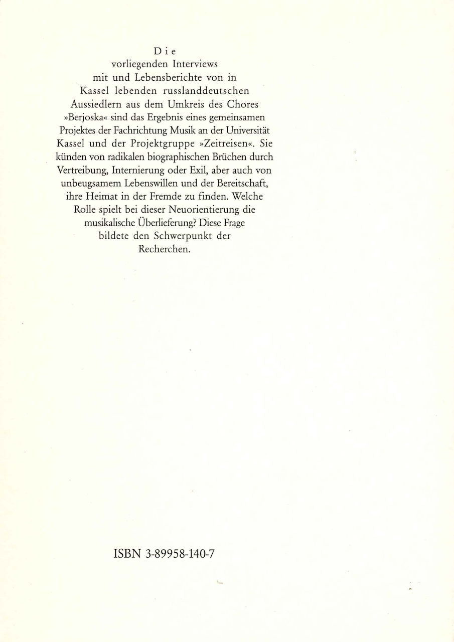 Karger, Musik als Heimat (Kassel University Press)