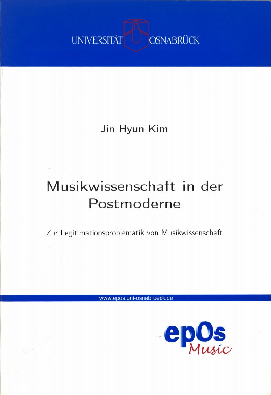 Kim, Musikwissenschaft in Postmoderne (Universitat Osnabruck)