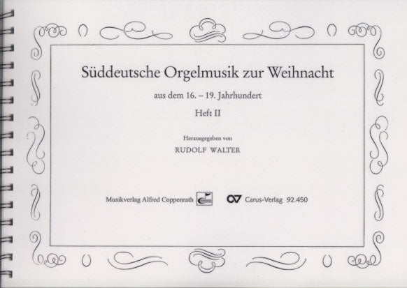 Suddeutsche Orgelmusik zur Weihnacht 2 (Coppenrath)