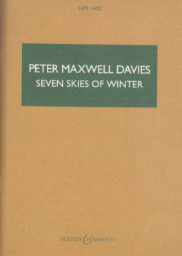 Maxwell Davies, Seven Skies of Winter (Boosey)