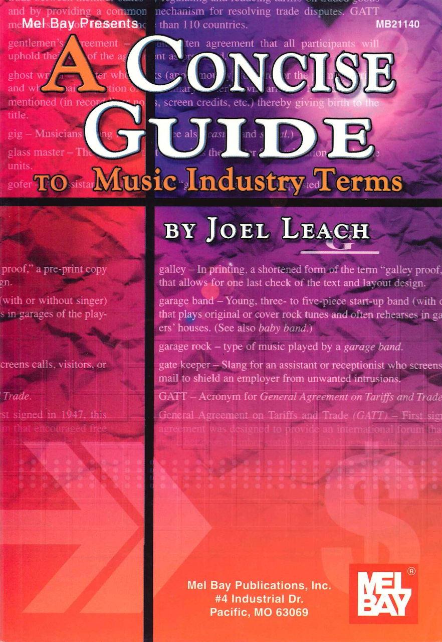 Leach, Concise Guide Music Industry (Mel Bay)