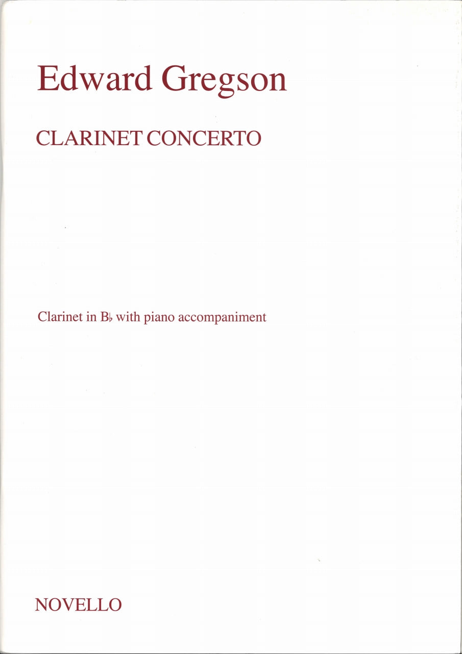 Gregson, Concerto (1994) (Novello)